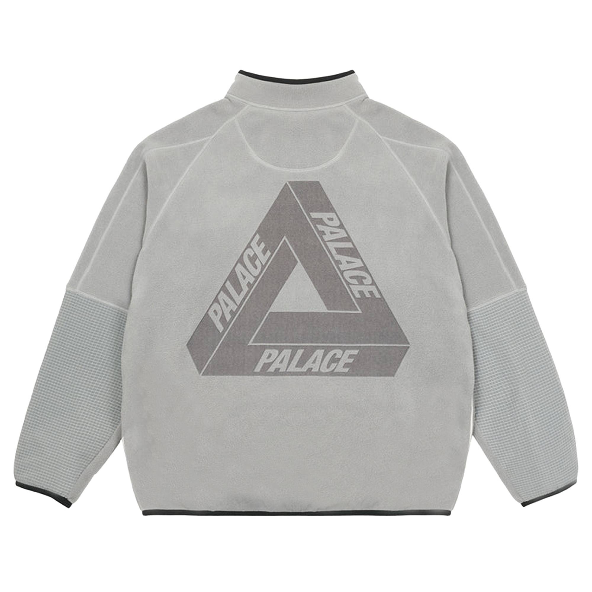 Palace Velour 1/4 Zip Jacket Ecru