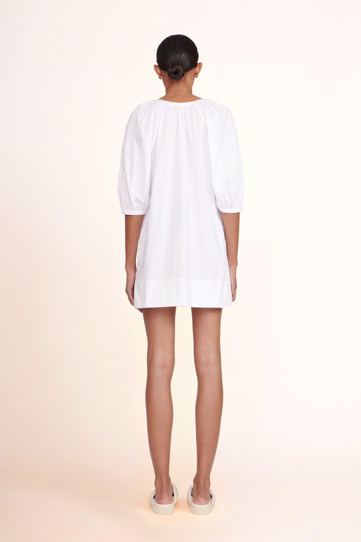 MINI VINCENT DRESS | WHITE - 4