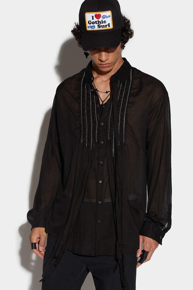 DROPPED SHOULDER SHIRT - 1