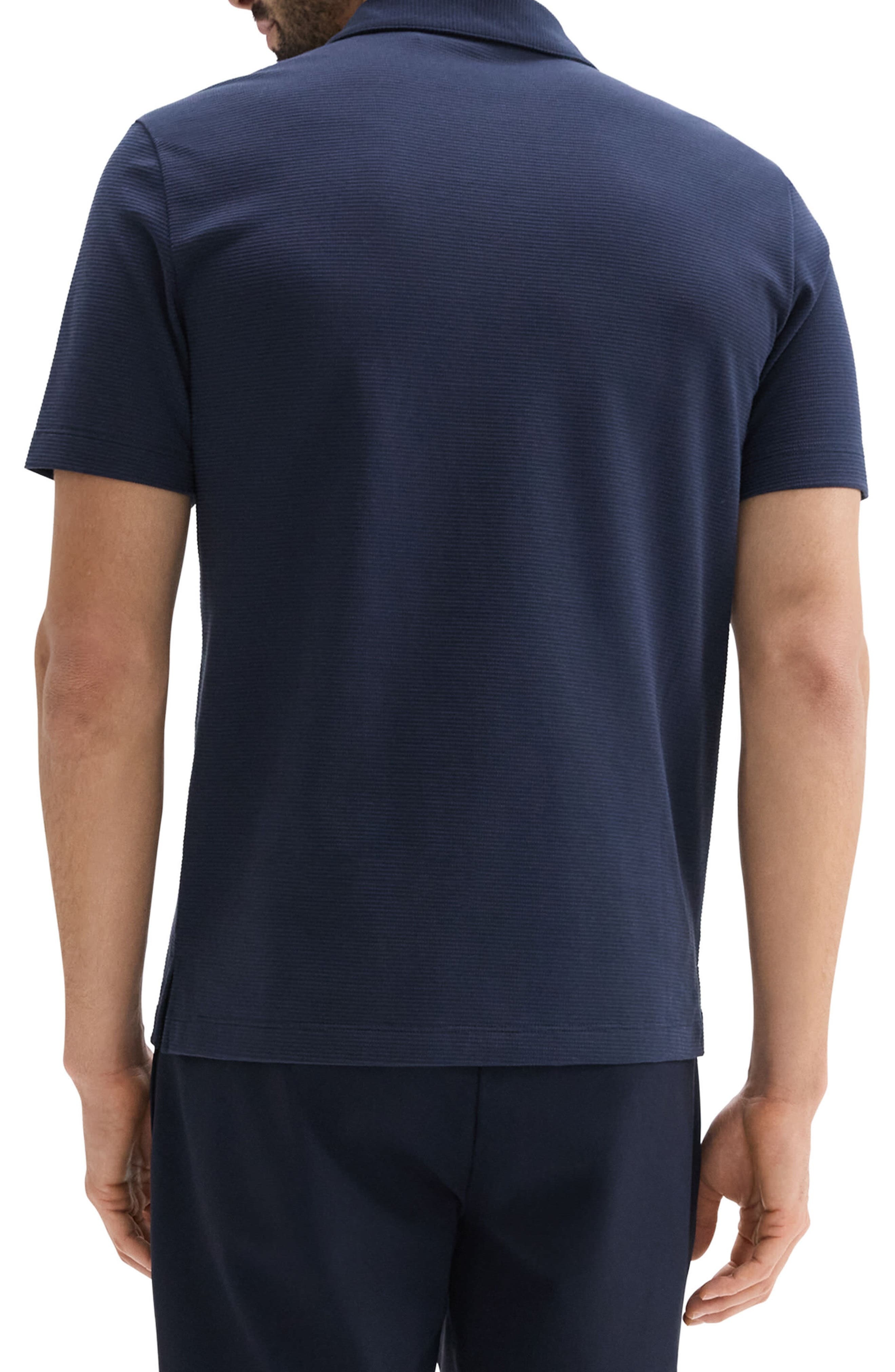 Theory Textured Polo in Baltic at Nordstrom - 2