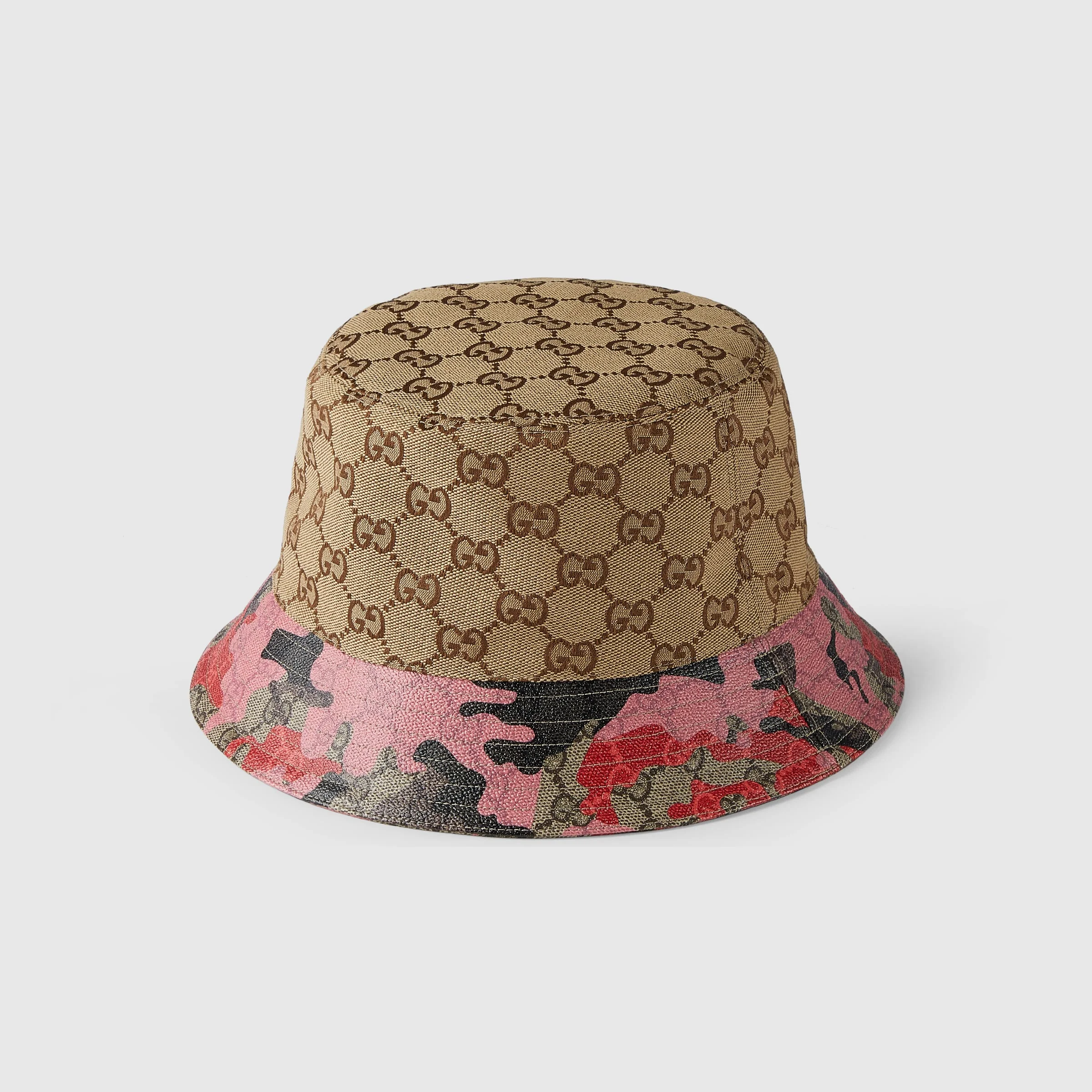 GG canvas bucket hat - 1