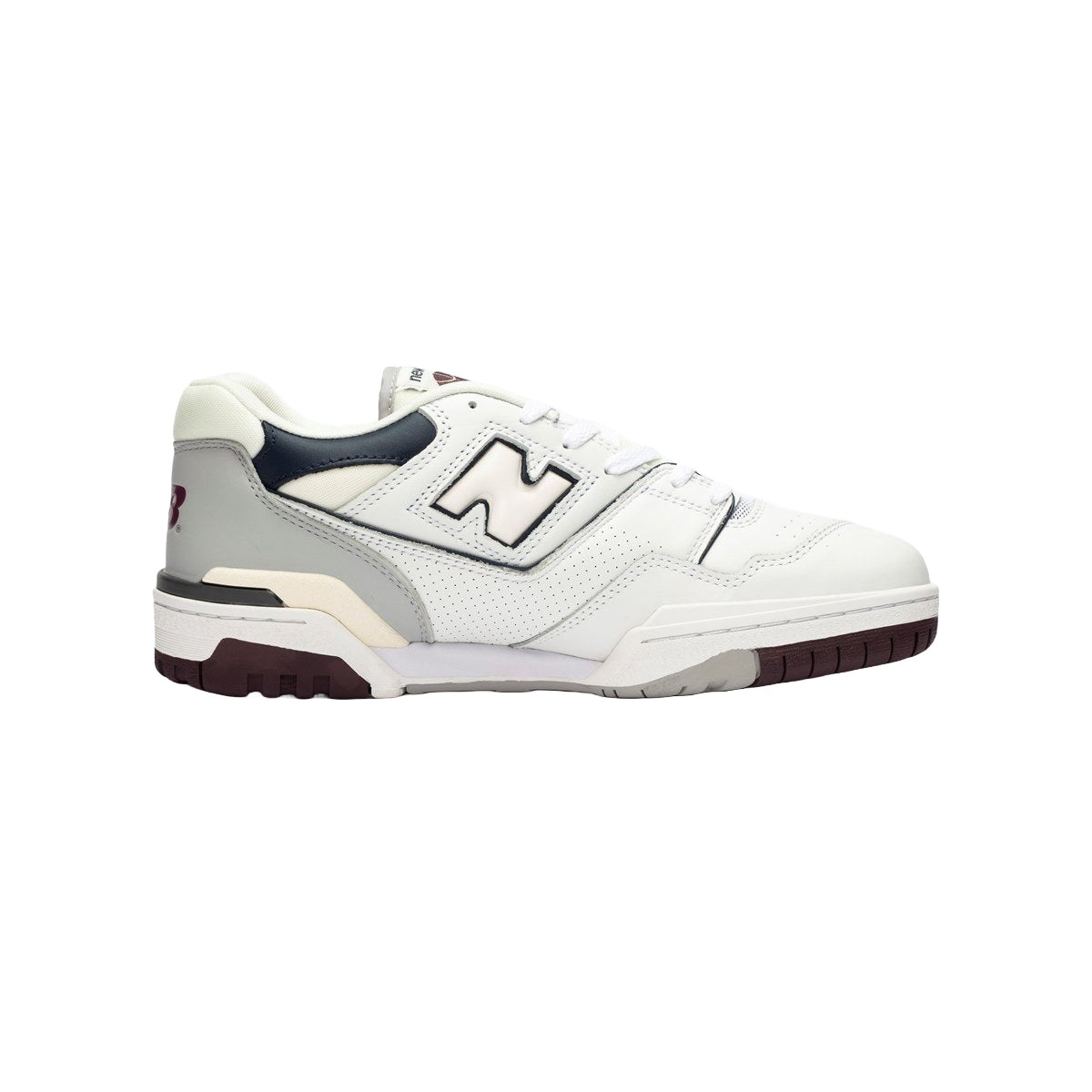 New Balance 550 'White Indigo Burgundy' BB550PWB - 2