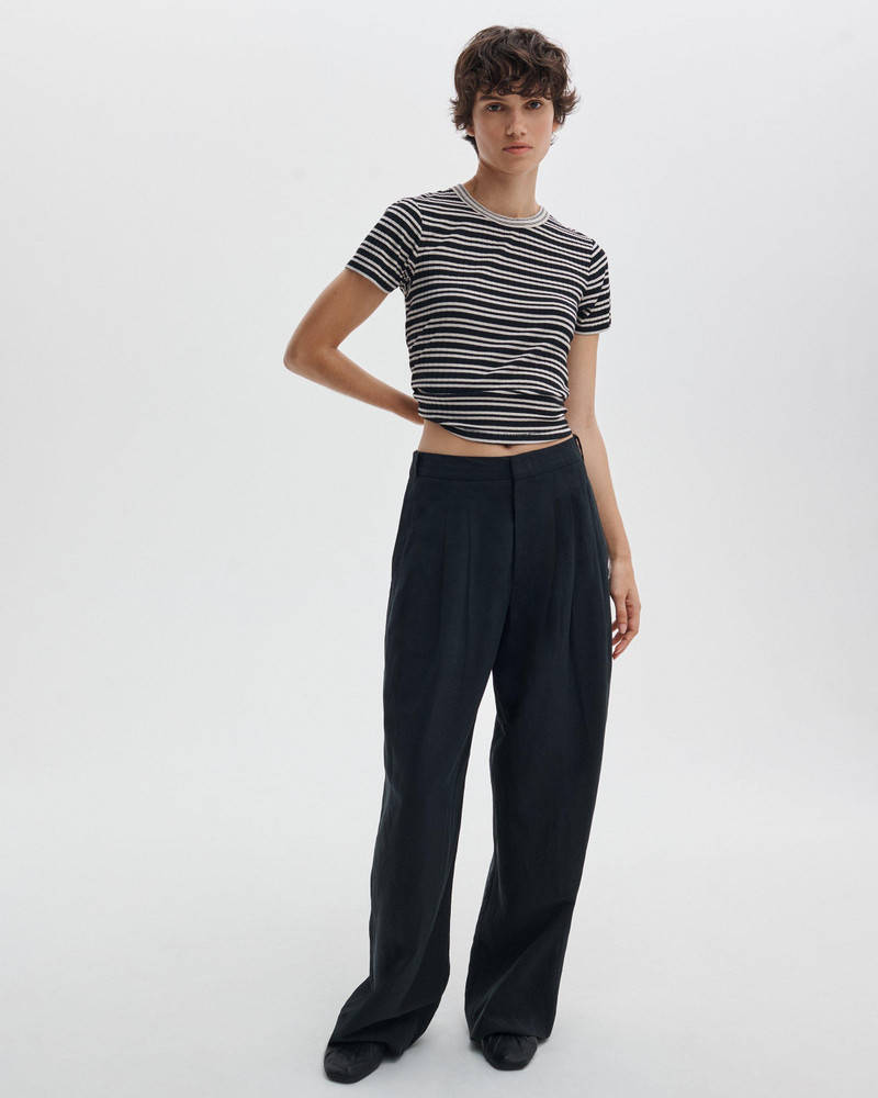 rag & bone Luca Contrast Striped Tee outlook