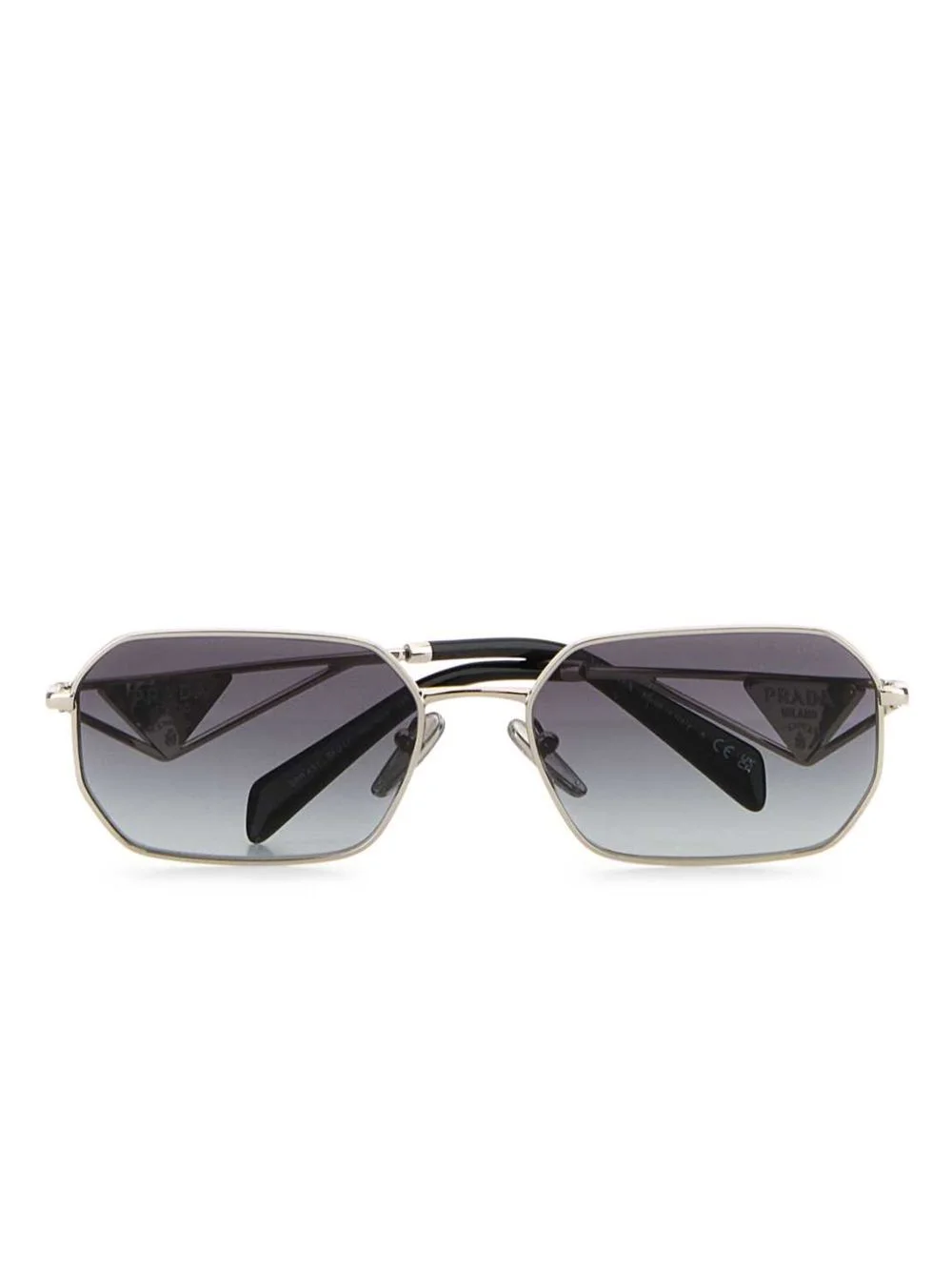 Silver metal sunglasses - 1