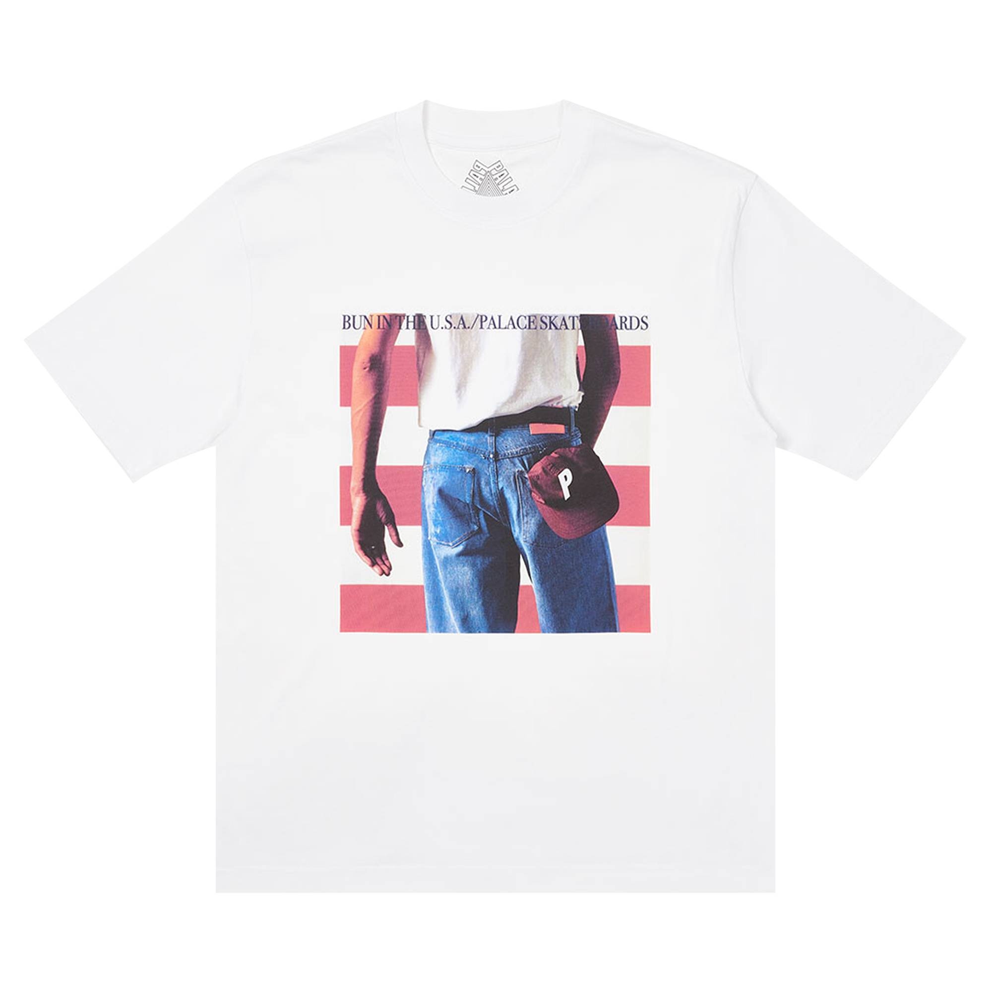 Palace Born To Bun T-Shirt 'White' - 1