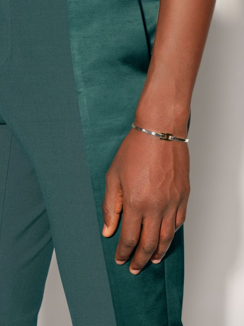 "A" BANGLE BRACELET - 2