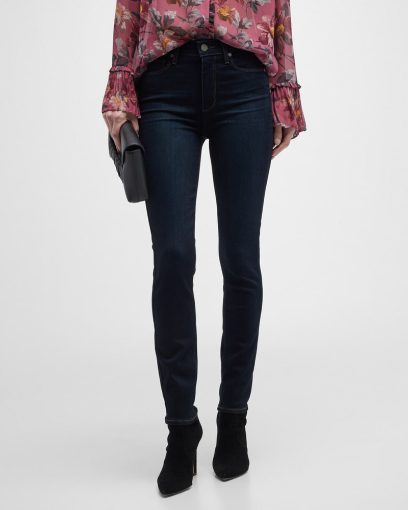 PAIGE Hoxton Ankle High Rise Skinny Jeans outlook