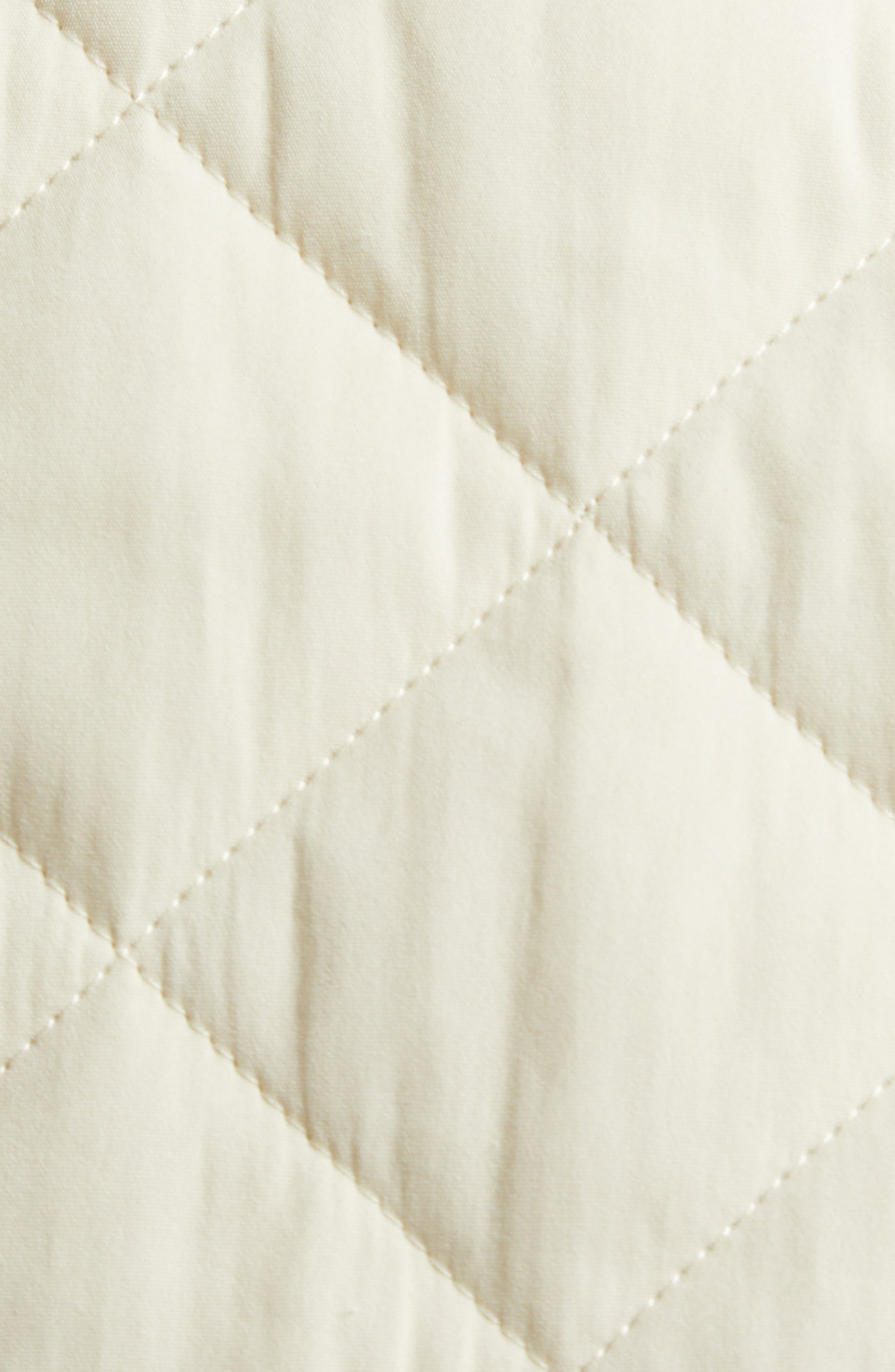 Bottega Veneta Quilted Cotton Blend Overshirt in 9028 Sea Salt at Nordstrom - 6