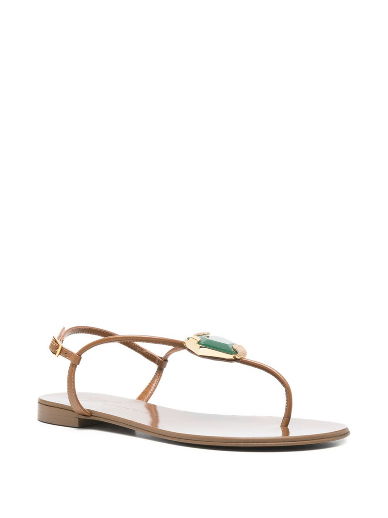 Giuseppe Zanotti leather sandals outlook
