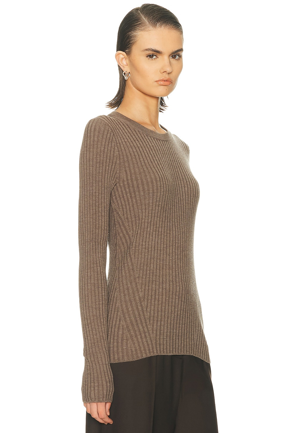 Open Back Ribbed Top - 3