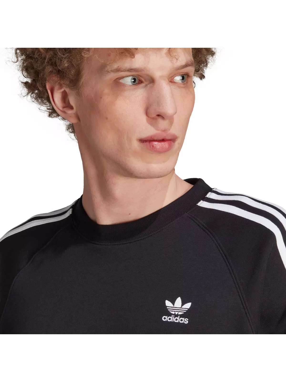 Originals Men's Adicolor Classics 3-Stripes Sweatshirt-Black - 3