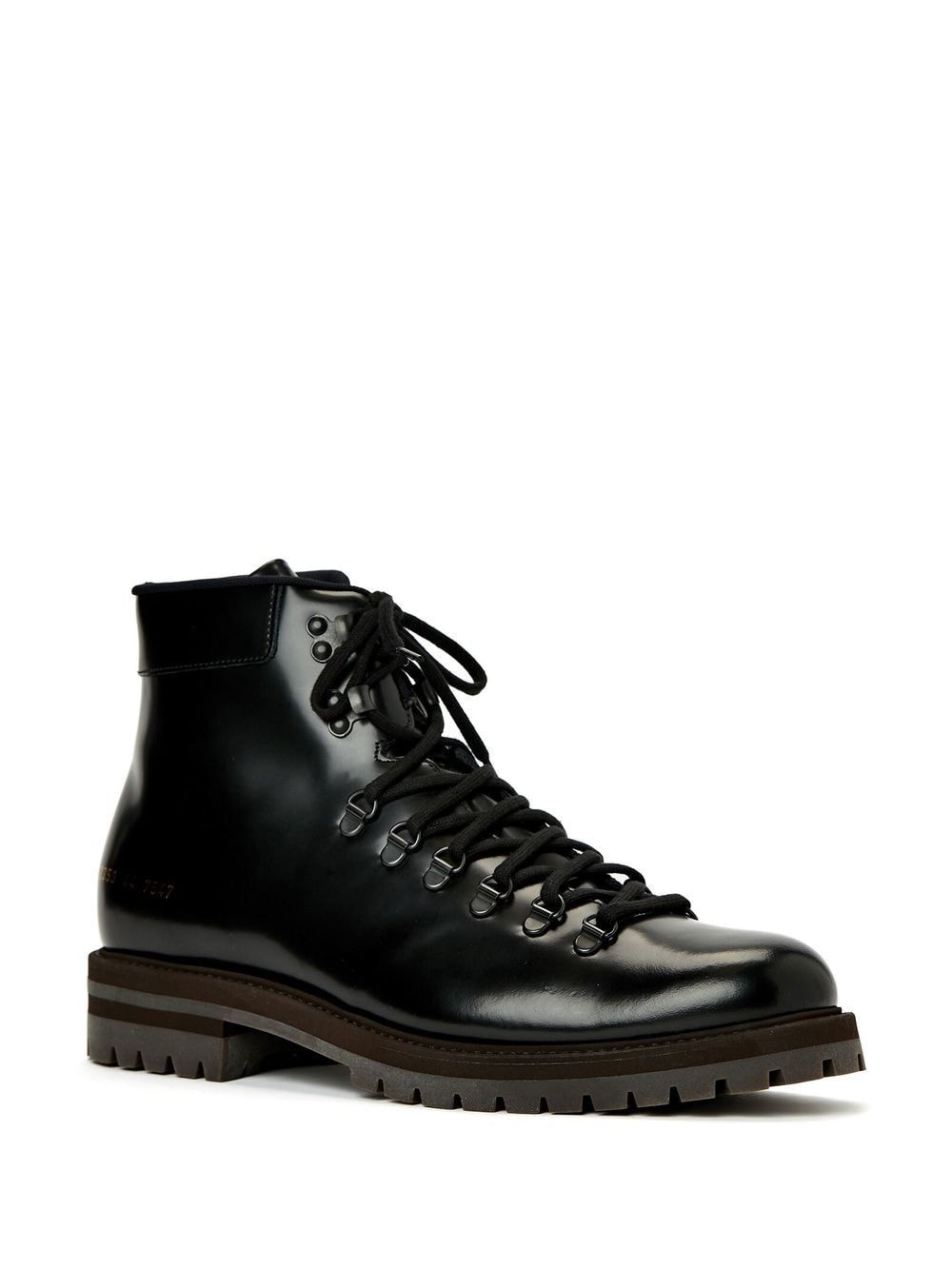lace-up leather boots - 2