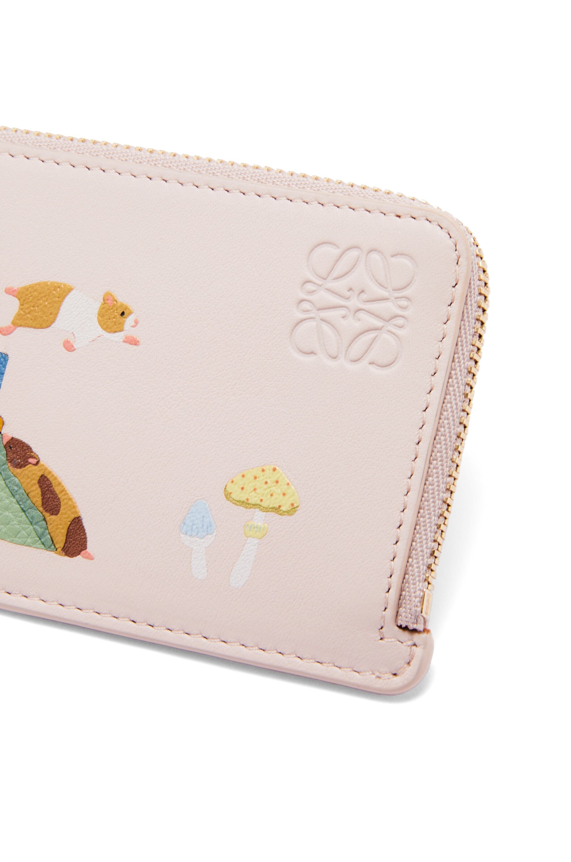 Hamster coin cardholder in nappa calfskin - 4
