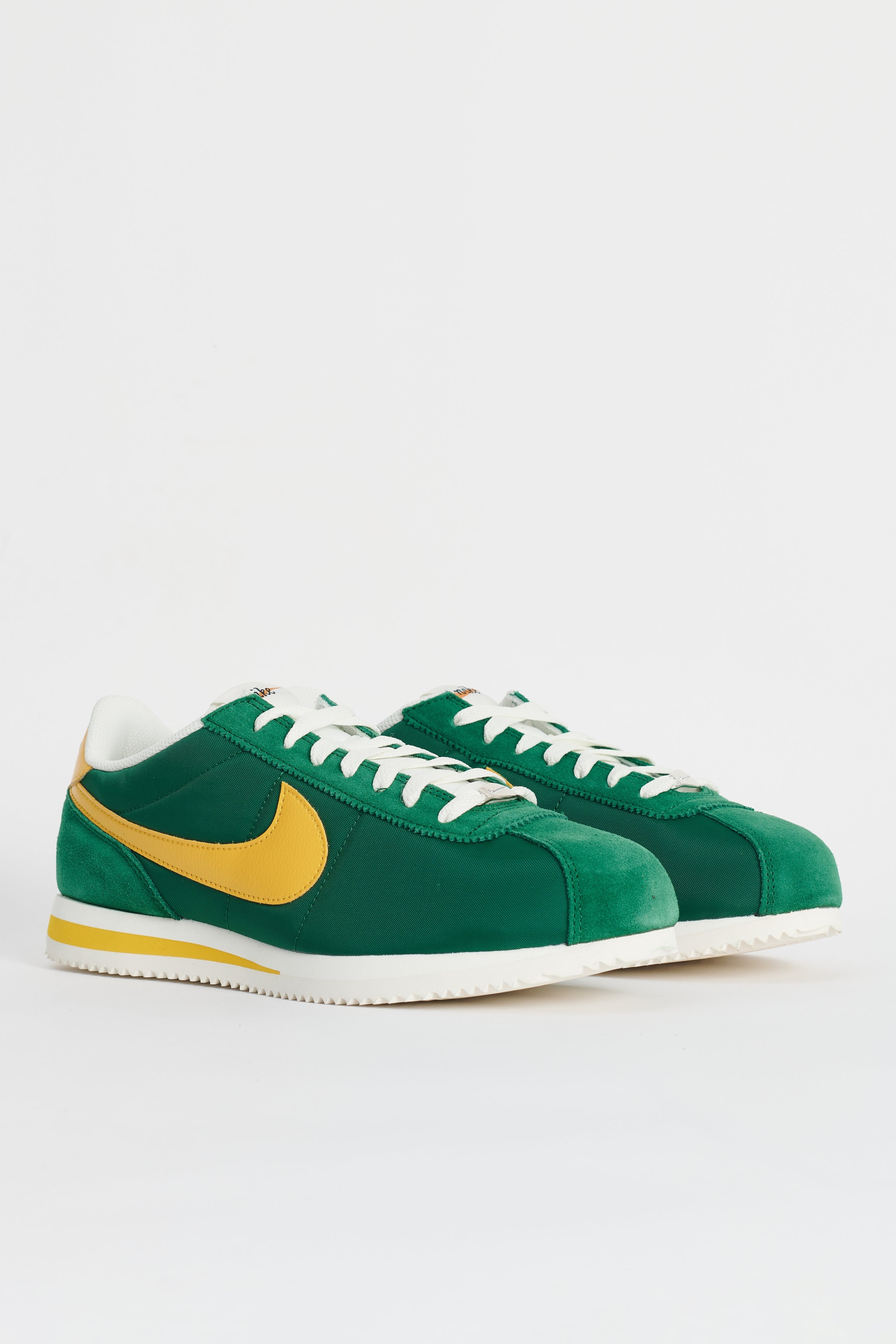 NIKE CORTEZ TEXTILE GORGE GREEN / YELLOW OCHRE - 3