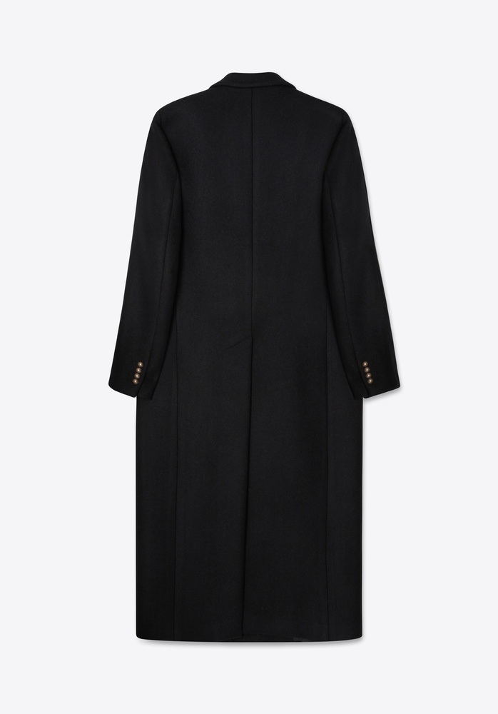 COAT 78 BLACK UNIFORM WOOL - 4