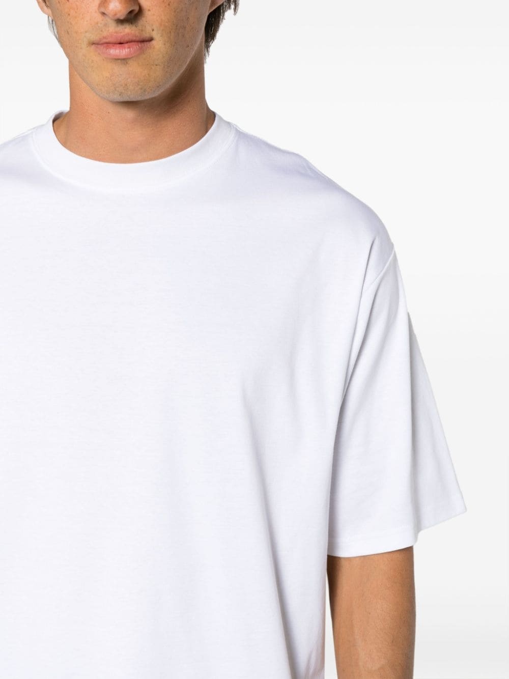 logo-print cotton T-shirt - 5