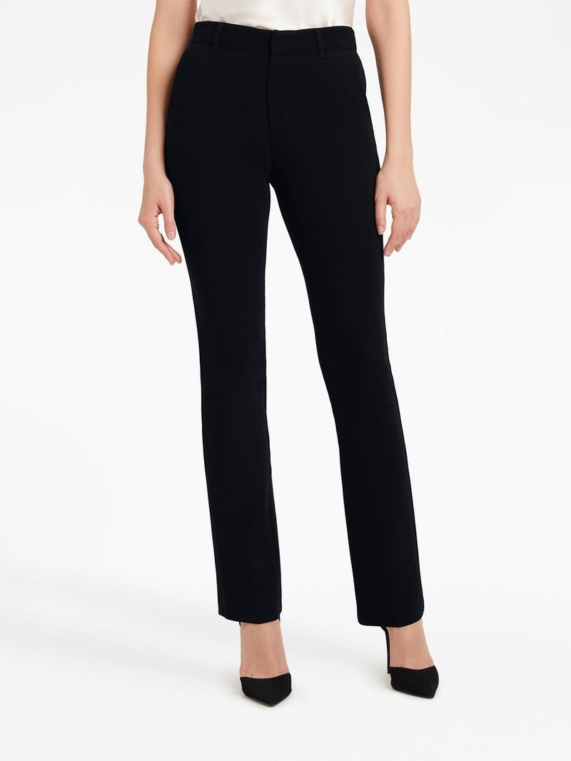 slightly-flared tailored trousers 3
