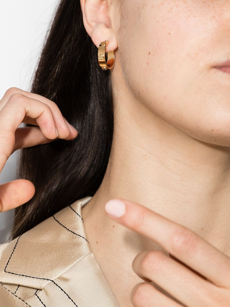 Miller stud hoop earrings 5
