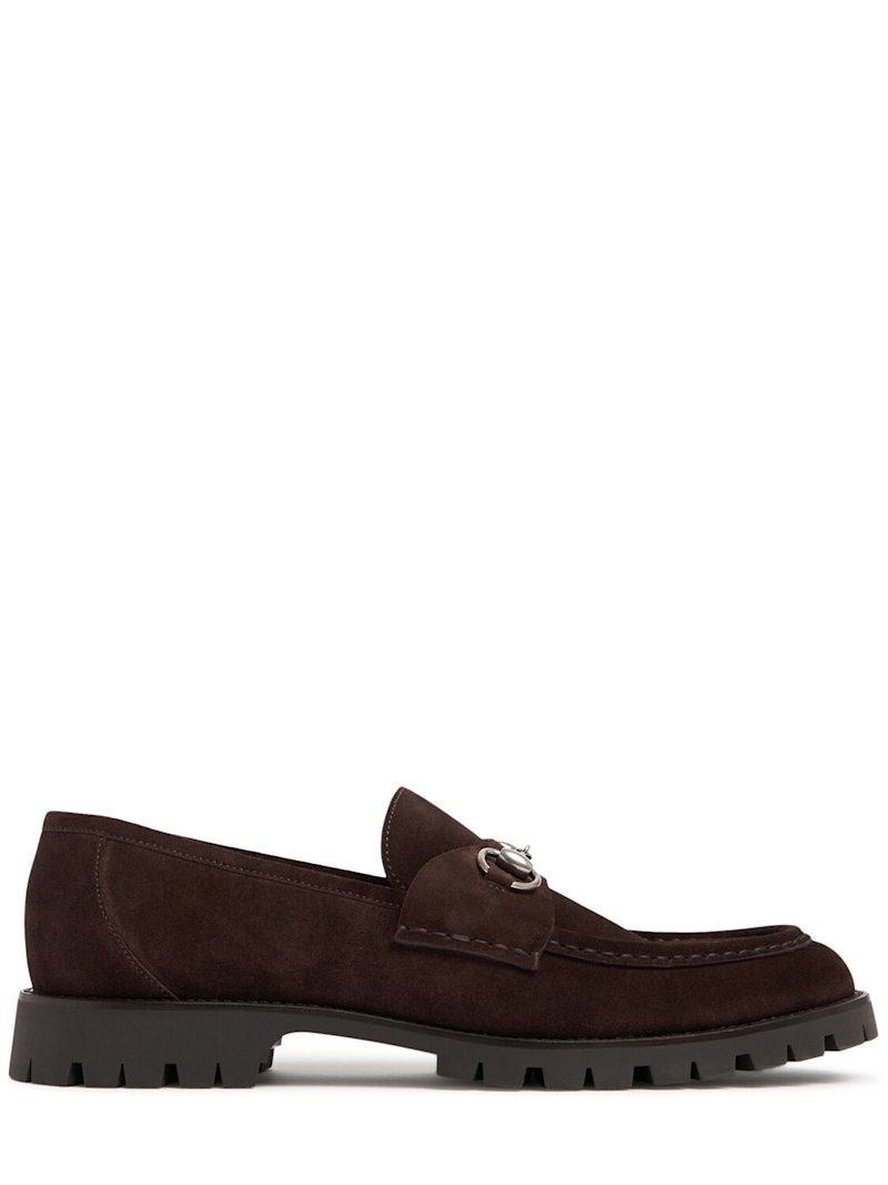 Sylke suede leather loafers - 1