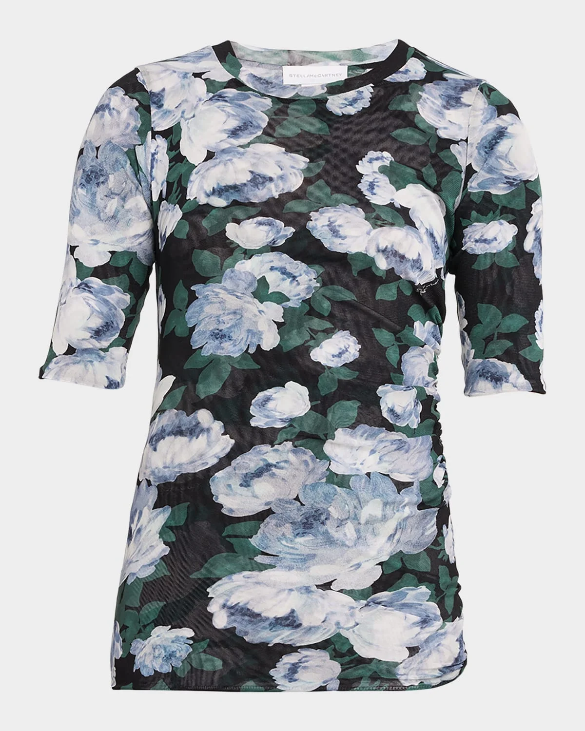 Bunch Of Roses Mesh Short-Sleeve T-Shirt - 1