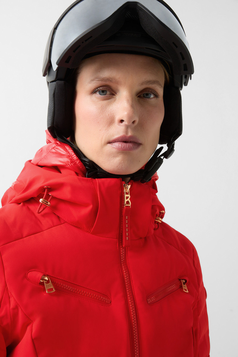 Kea ski jacket in Red 5