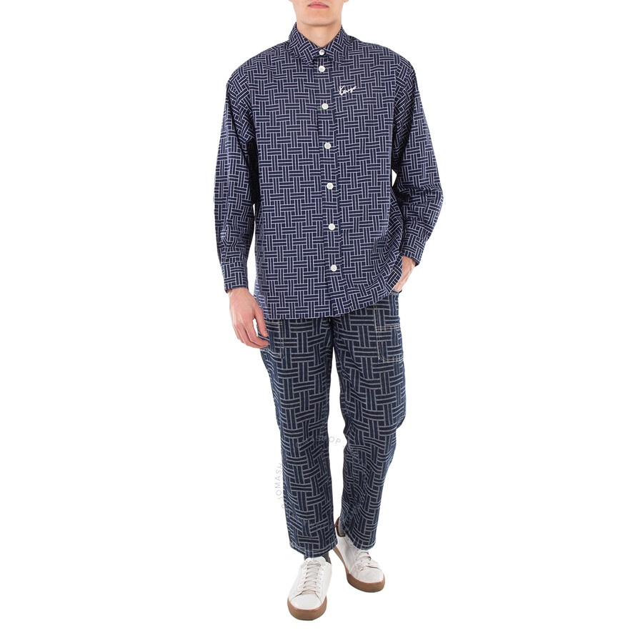 Kenzo Embroidered Logo Check Pattern Shirt - 5