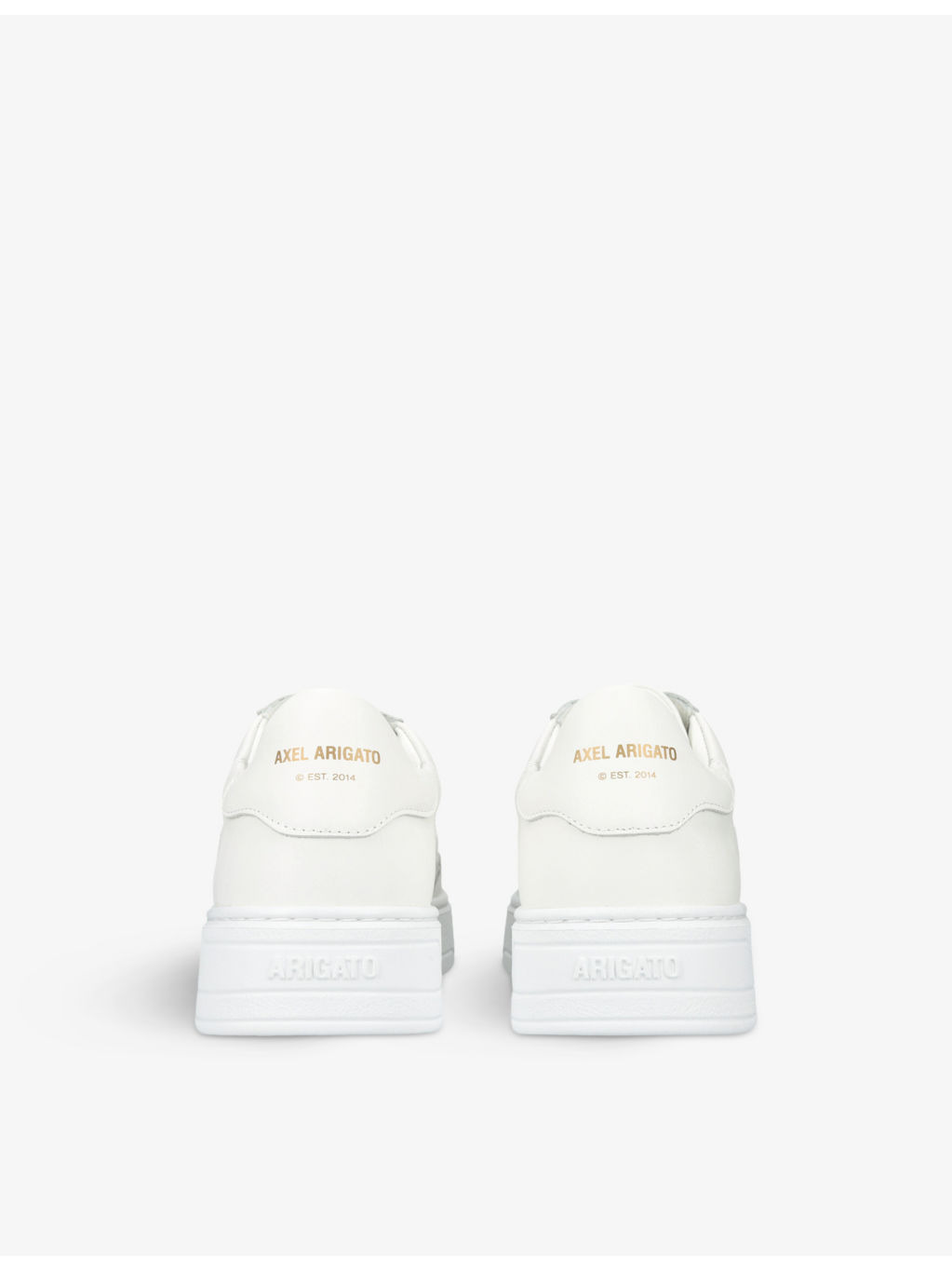 Vintage Orbit leather low-top trainers - 4