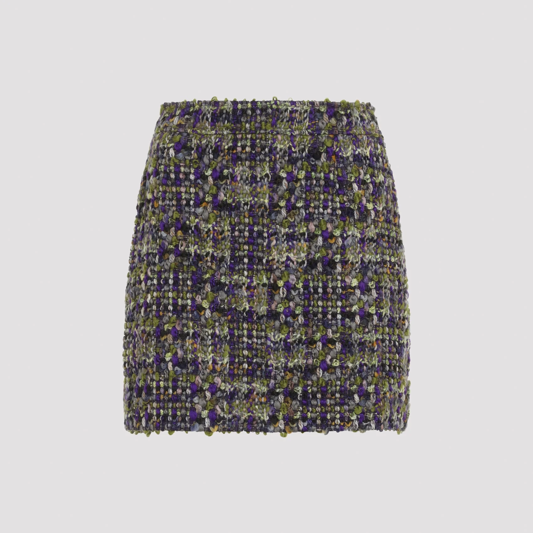 Saint Laurent Tweed Mini Skirt - 1