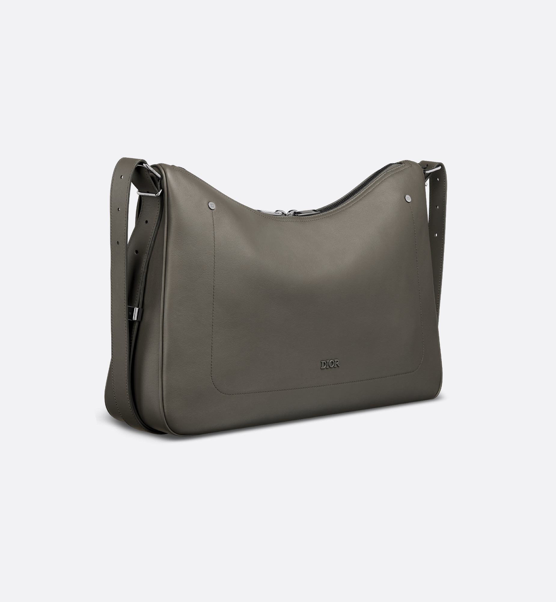 Large Dior Slider Zipped Hobo Bag - 6