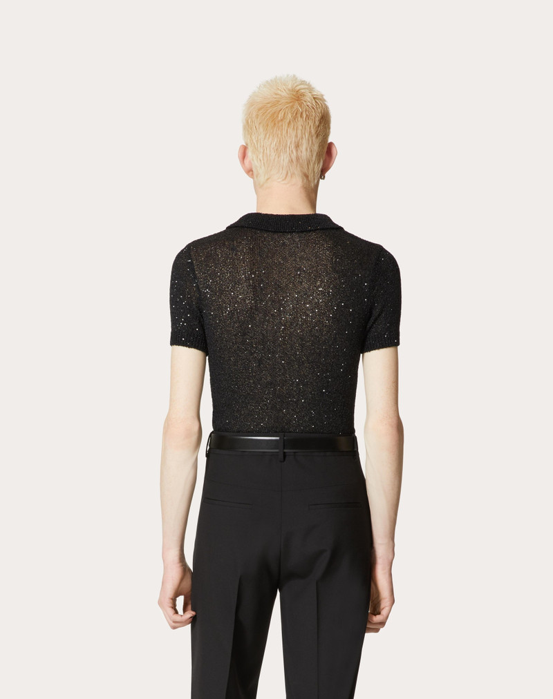 NYLON THREAD POLO SHIRT 4