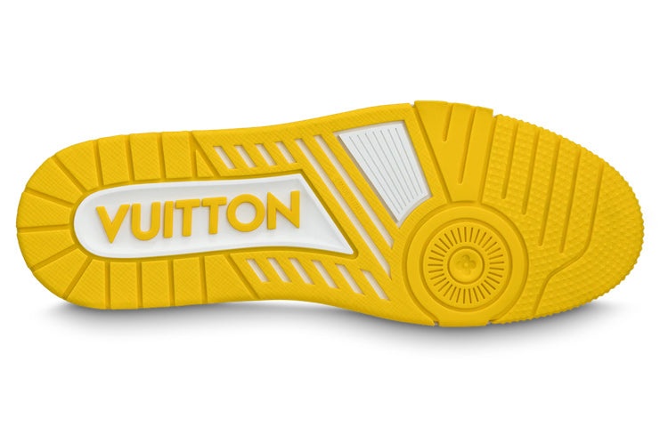 LOUIS VUITTON LV Trainers 'White Yellow' 1AANGL - 4