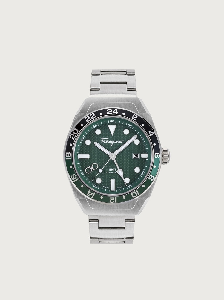 FERRAGAMO SLX GMT WATCH - 1