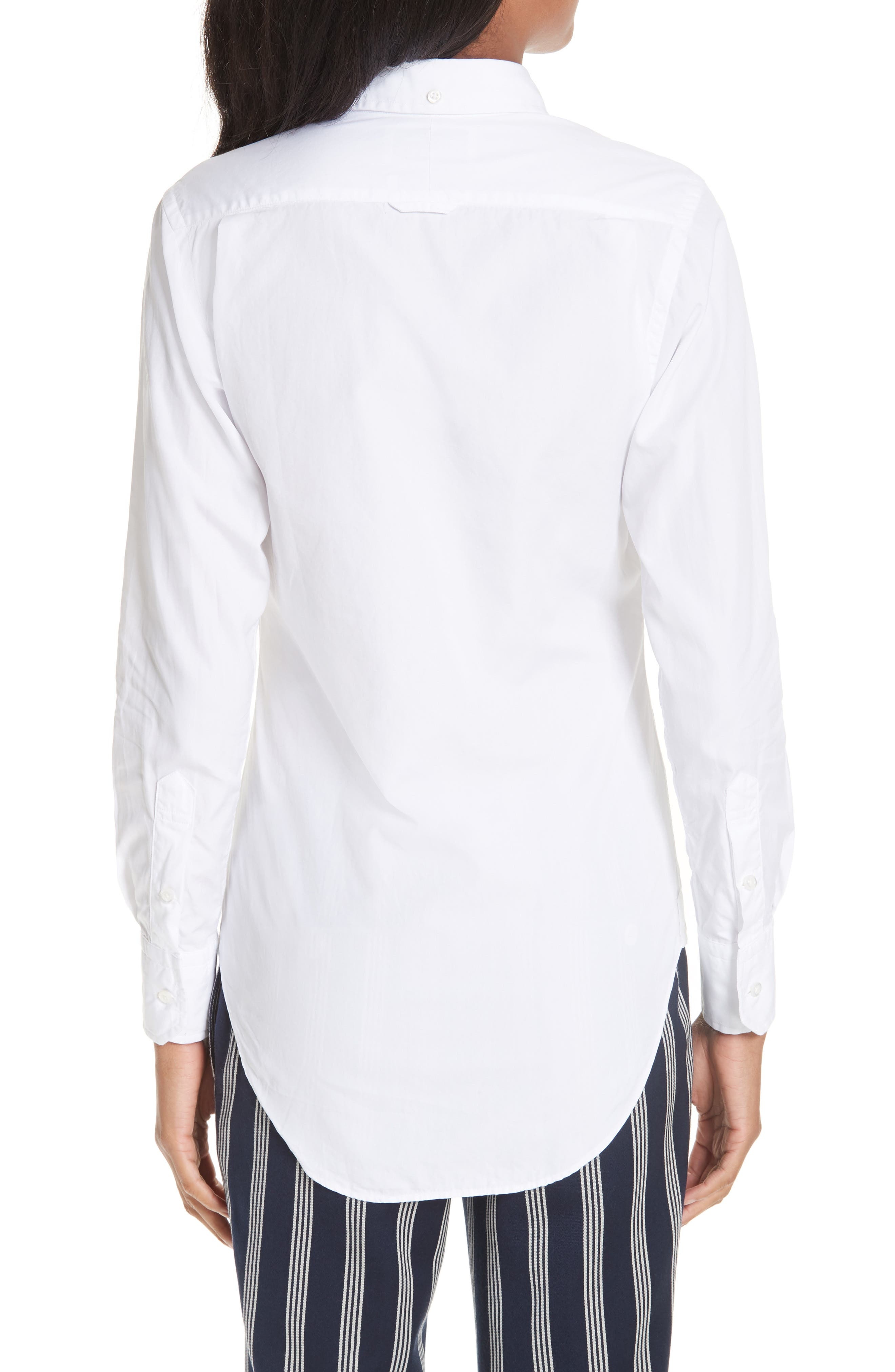 Thom Browne Cotton Shirt in White at Nordstrom - 2