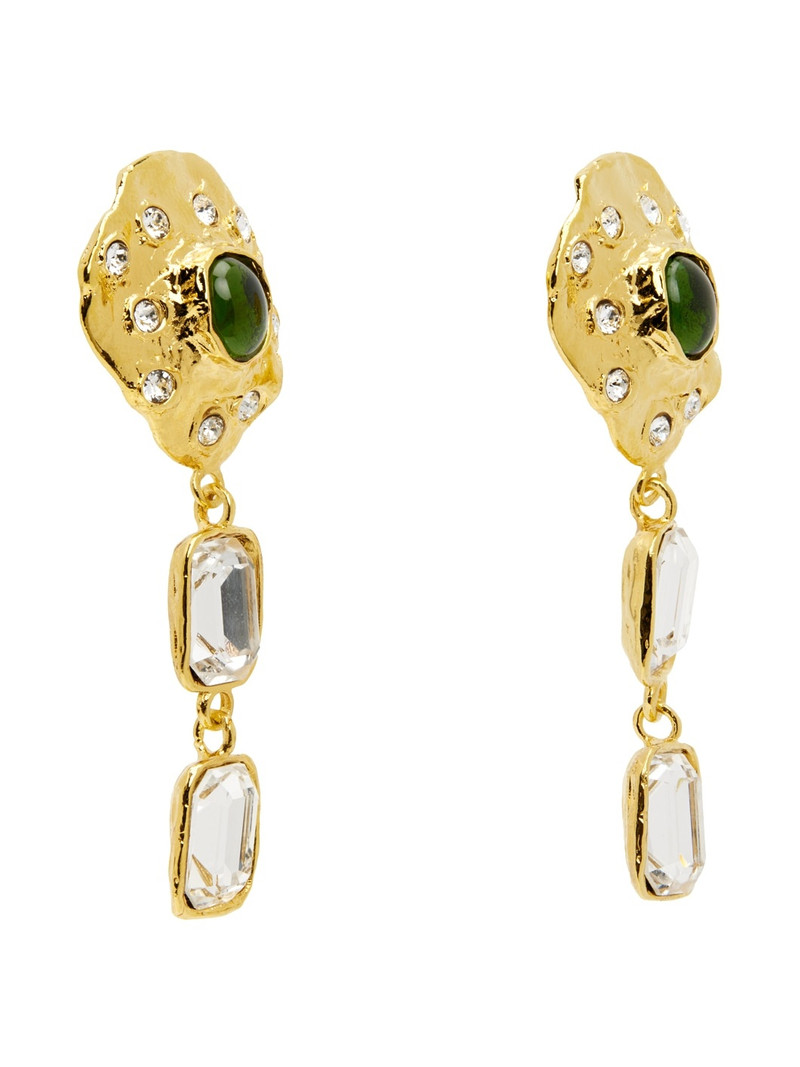 MONDO MONDO Gold Oyster Earrings outlook