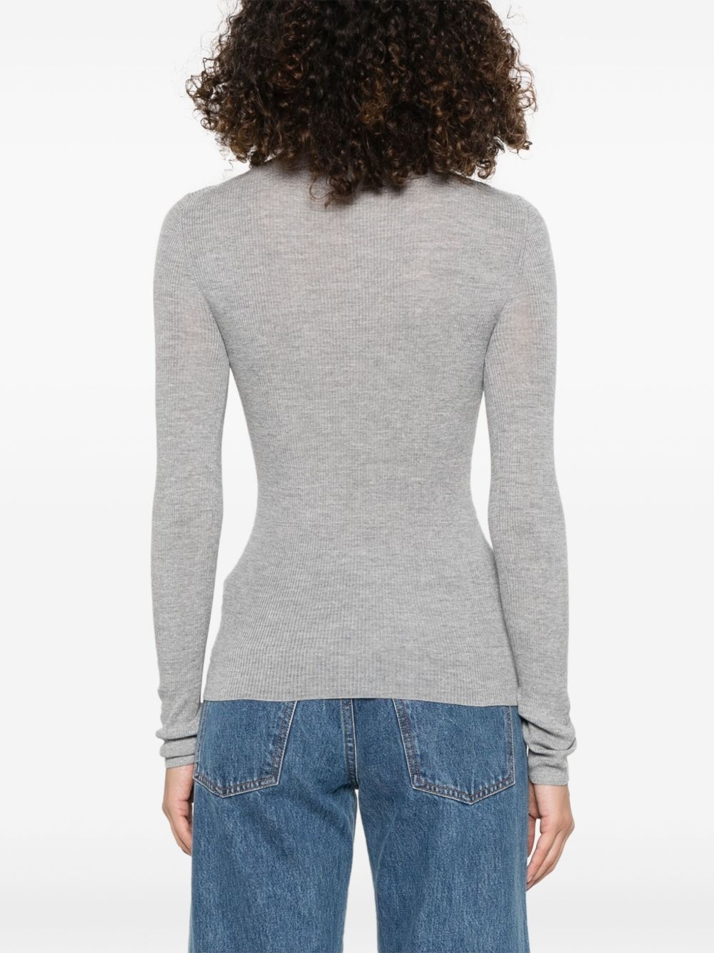ribbed sweater - 4