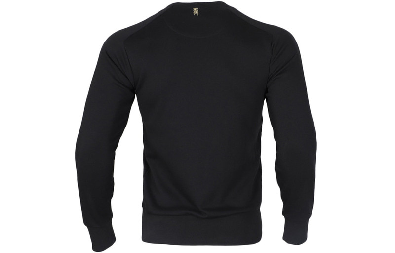 adidas adidas Manchester United Soccer/Football Sports Round Neck Pullover Black GH0029 outlook