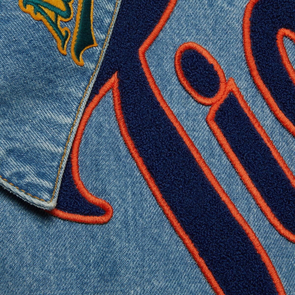 Denim vest with MLB™ patches - 3