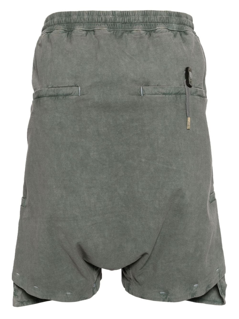 Boris Bidjan Saberi drop-crotch drawstring shorts outlook