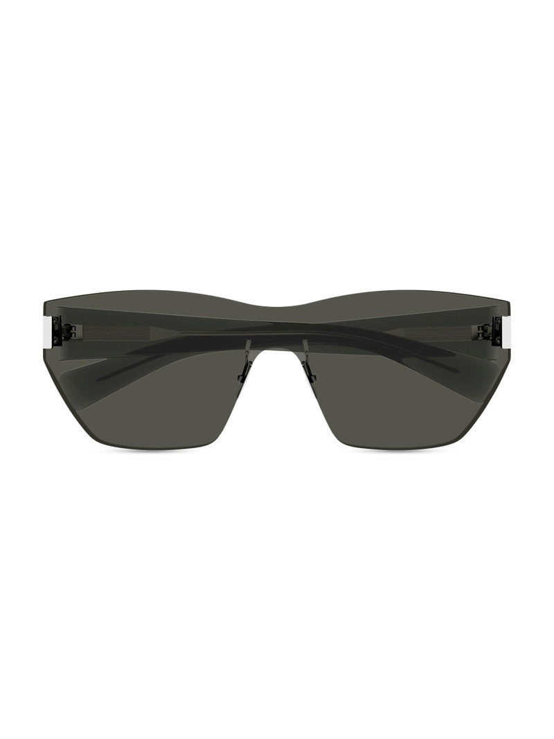 Women's 99MM Mask Sunglasses - Grey 1