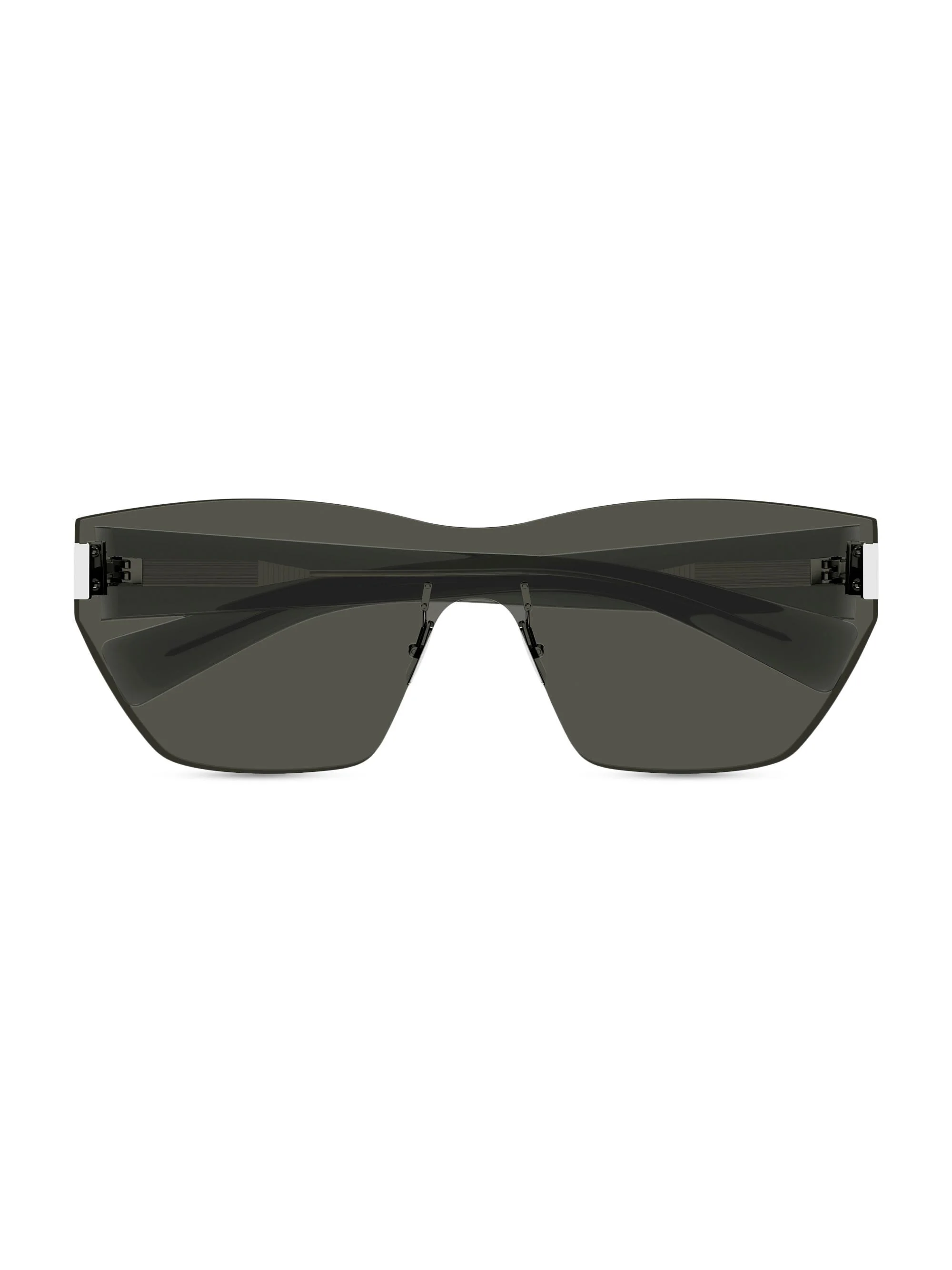 Women's 99MM Mask Sunglasses - Grey - 1