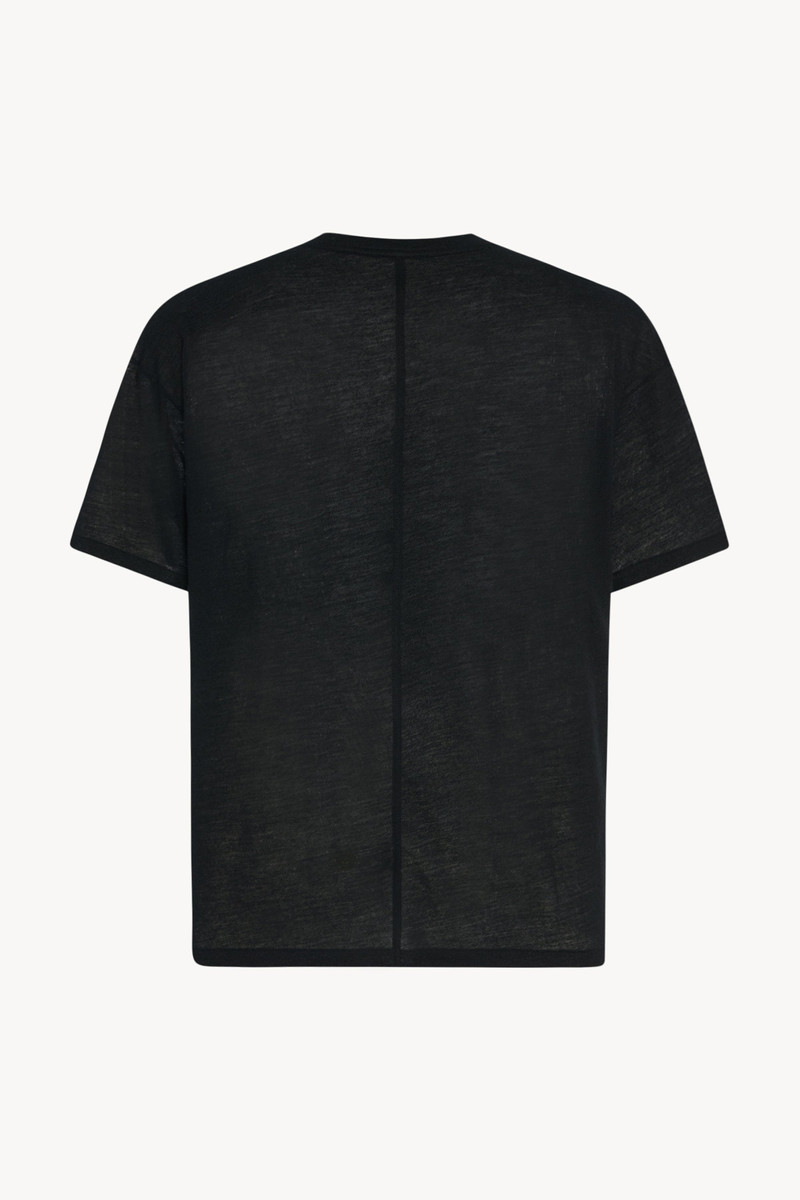 The Row Niels T-Shirt in Virgin Wool and Cashmere outlook