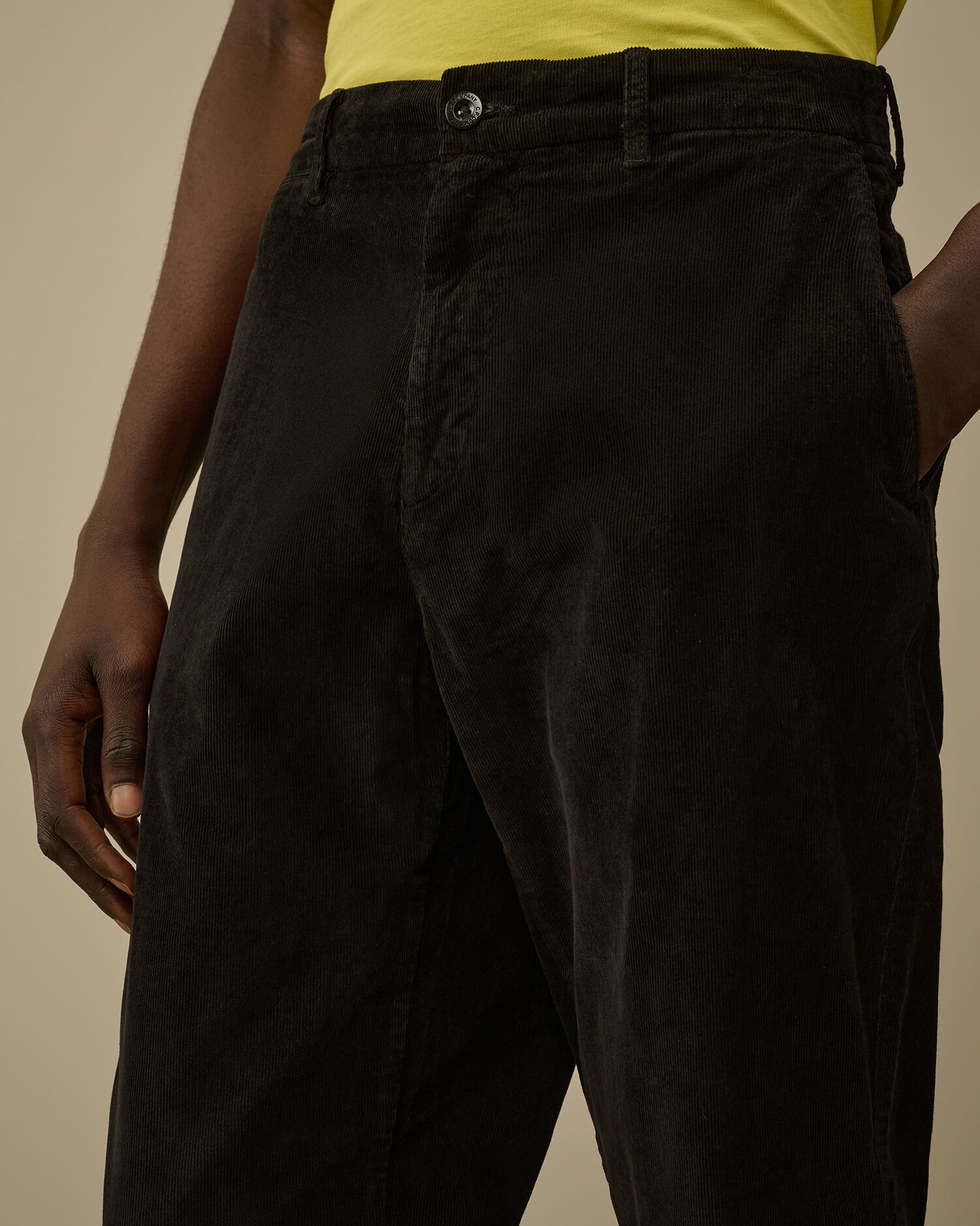 Corduroy Loose Chino Pants - 5