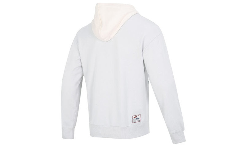 PUMA PUMA Team Badge Team Badge Hoodie 'Grey' 677377-72 outlook