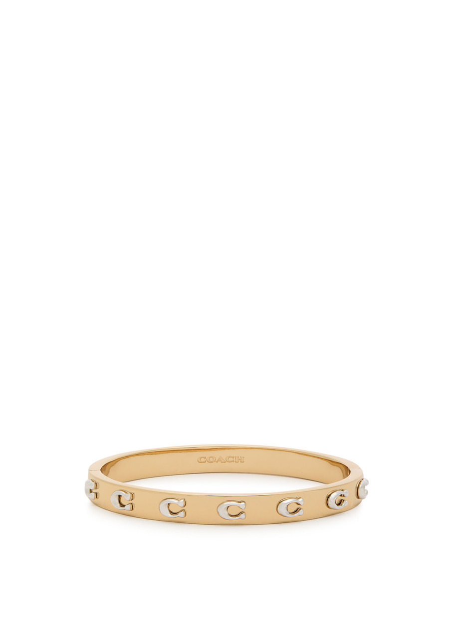 Coach Pegged Two-tone Bangle - 1