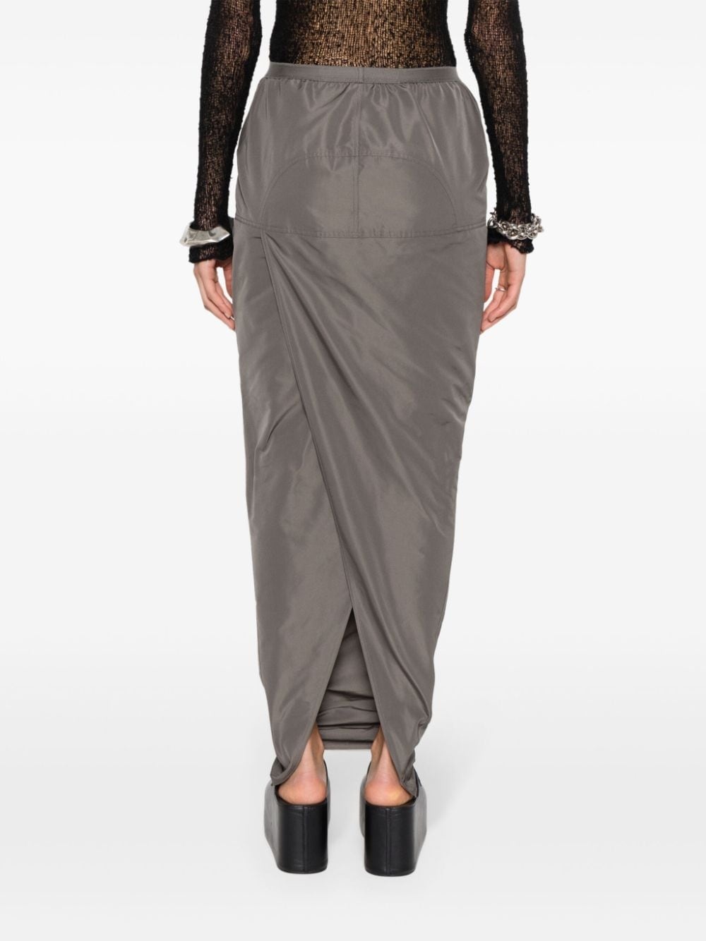 Rick Owens Soft Pillar long skirt | farfetch | REVERSIBLE