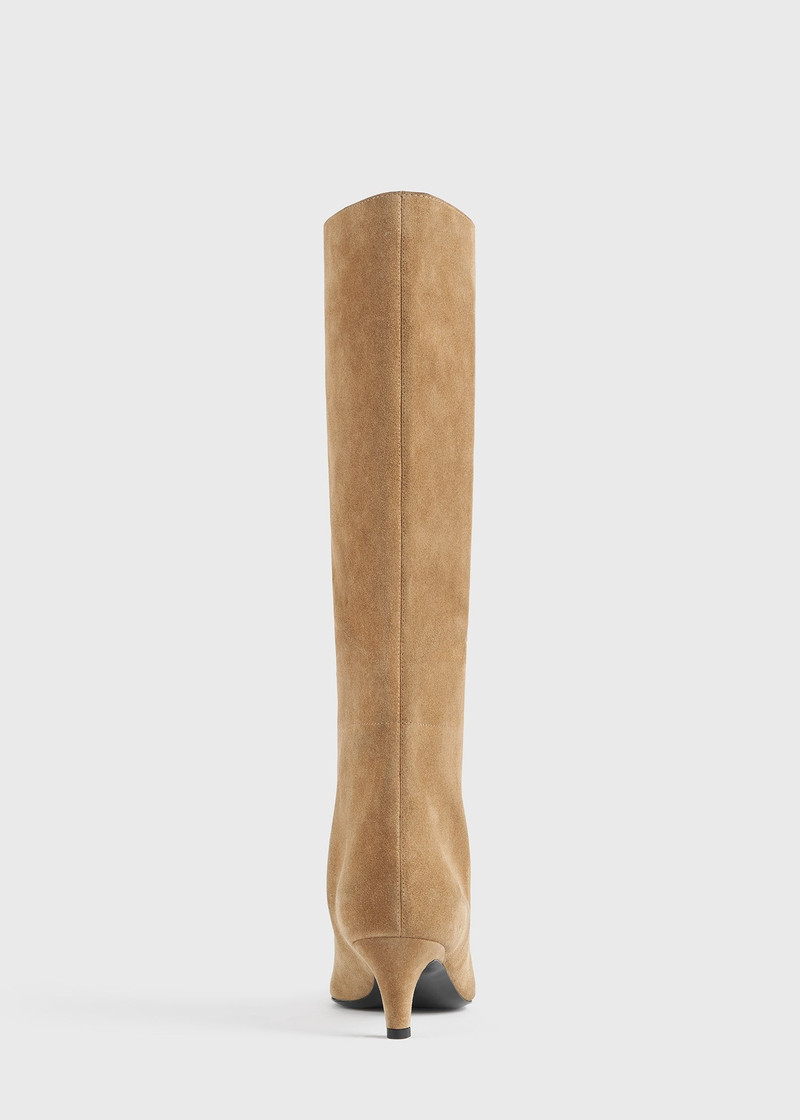 The Wide Shaft Boot caramel 4