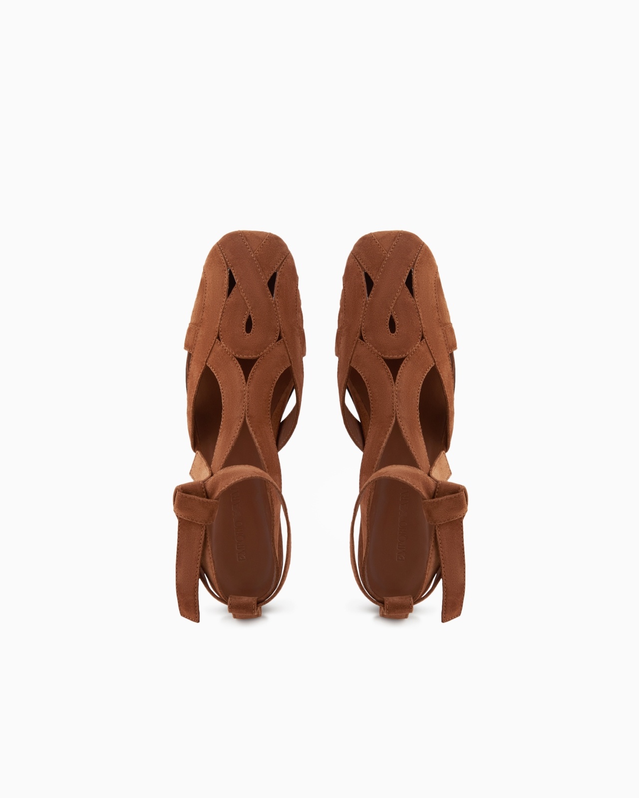 ICON SUEDE SANDALS WITH CUT-OUT AND STRAP - 3