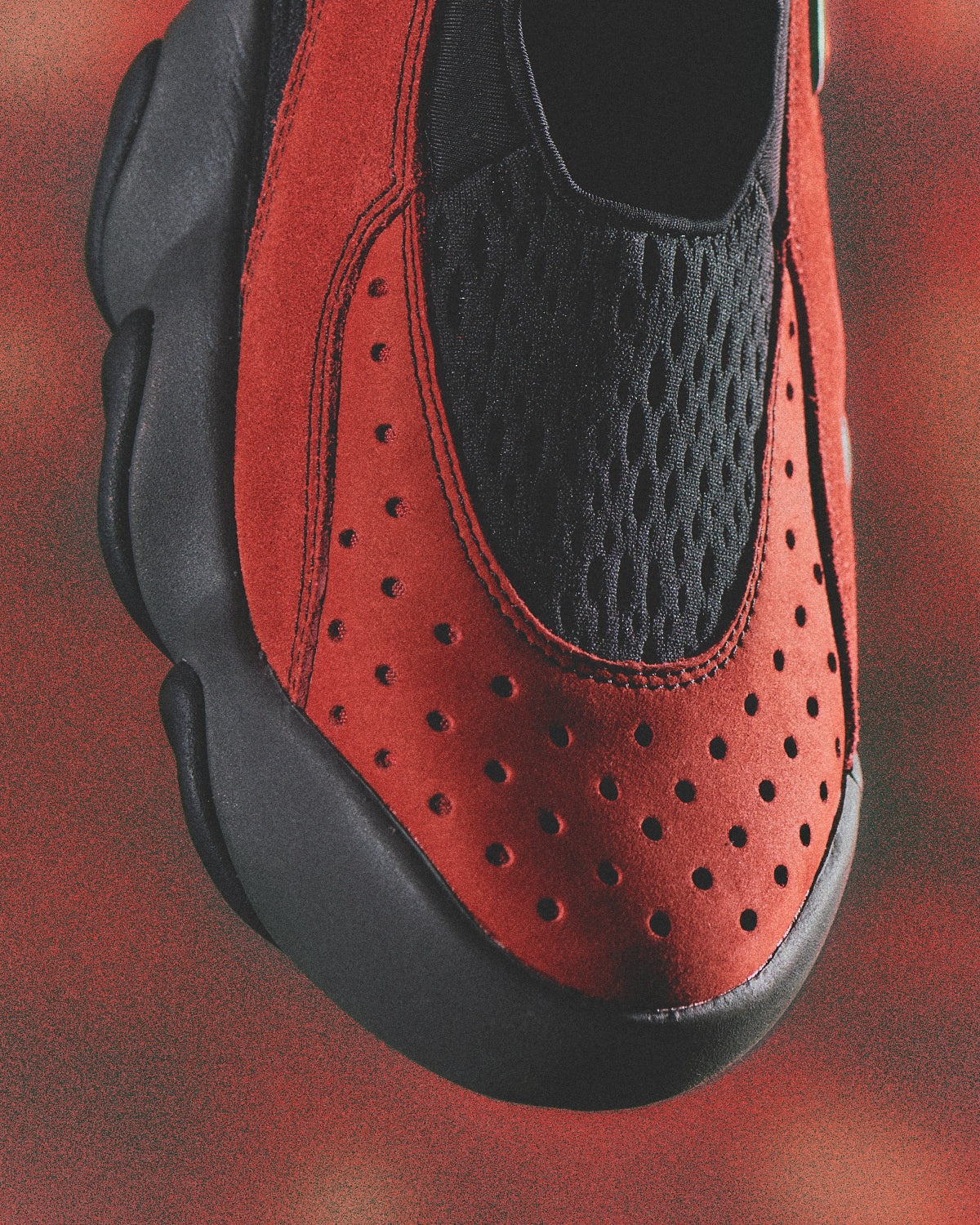 Oakley Factory Team Suede Flesh Sandal - Lava/Black - 6