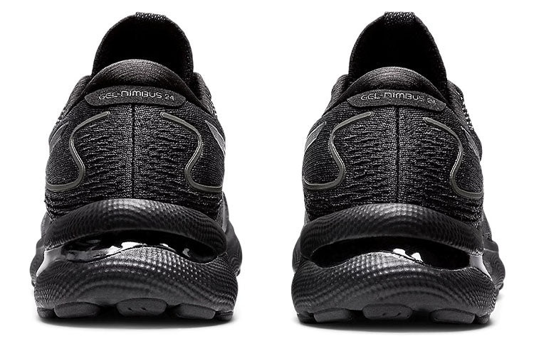 (WMNS) ASICS Gel Nimbus 24 'Triple Black' 1012B201-002 - 5