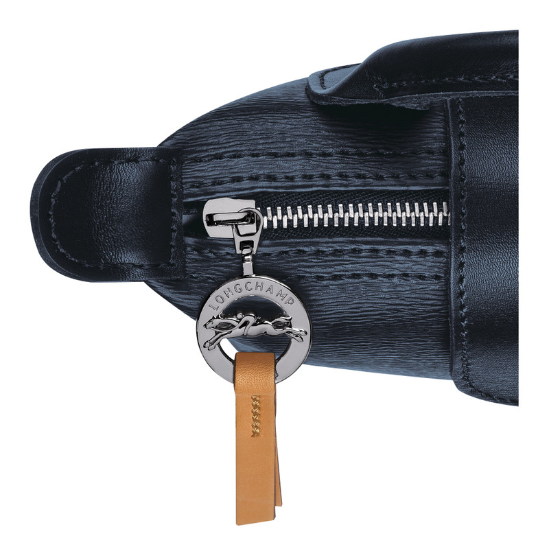 Le Pliage City Pouch with handle Navy - Canvas 4
